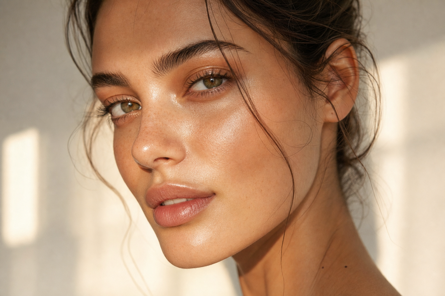 Glowing radiant skin representing the long-term results of a consistent skinvestment skincare routine, Belldiva